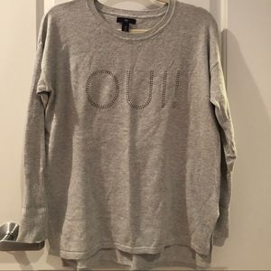 Gap Rhinestone Graphic Sweater